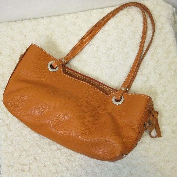 J. Jill Handbags - J. Jill*Leather*Side Tie Handbag